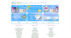 Desktop Screenshot of beamingbaby.com